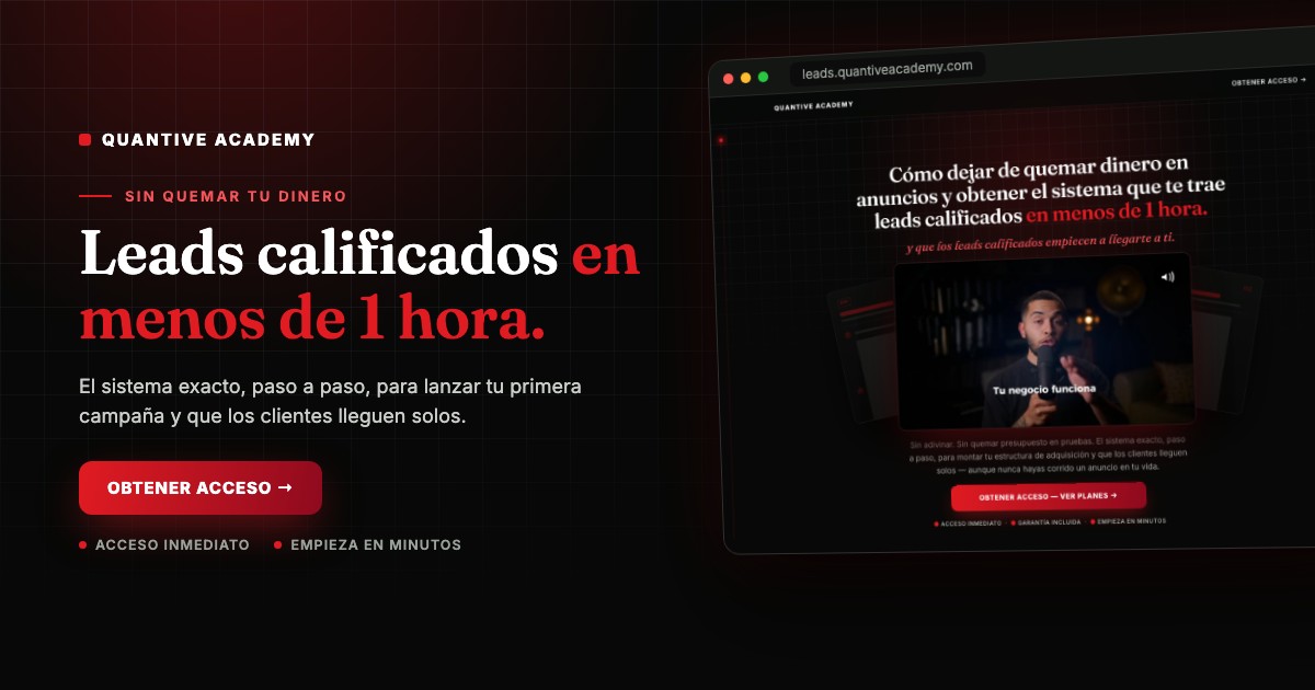 Vista previa de Quantive Academy