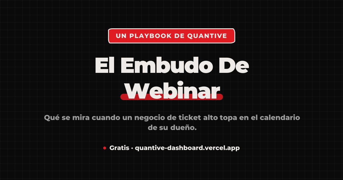 Playbook de Quantive: Embudos